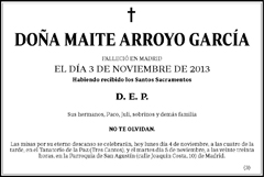 Maite Arroyo García